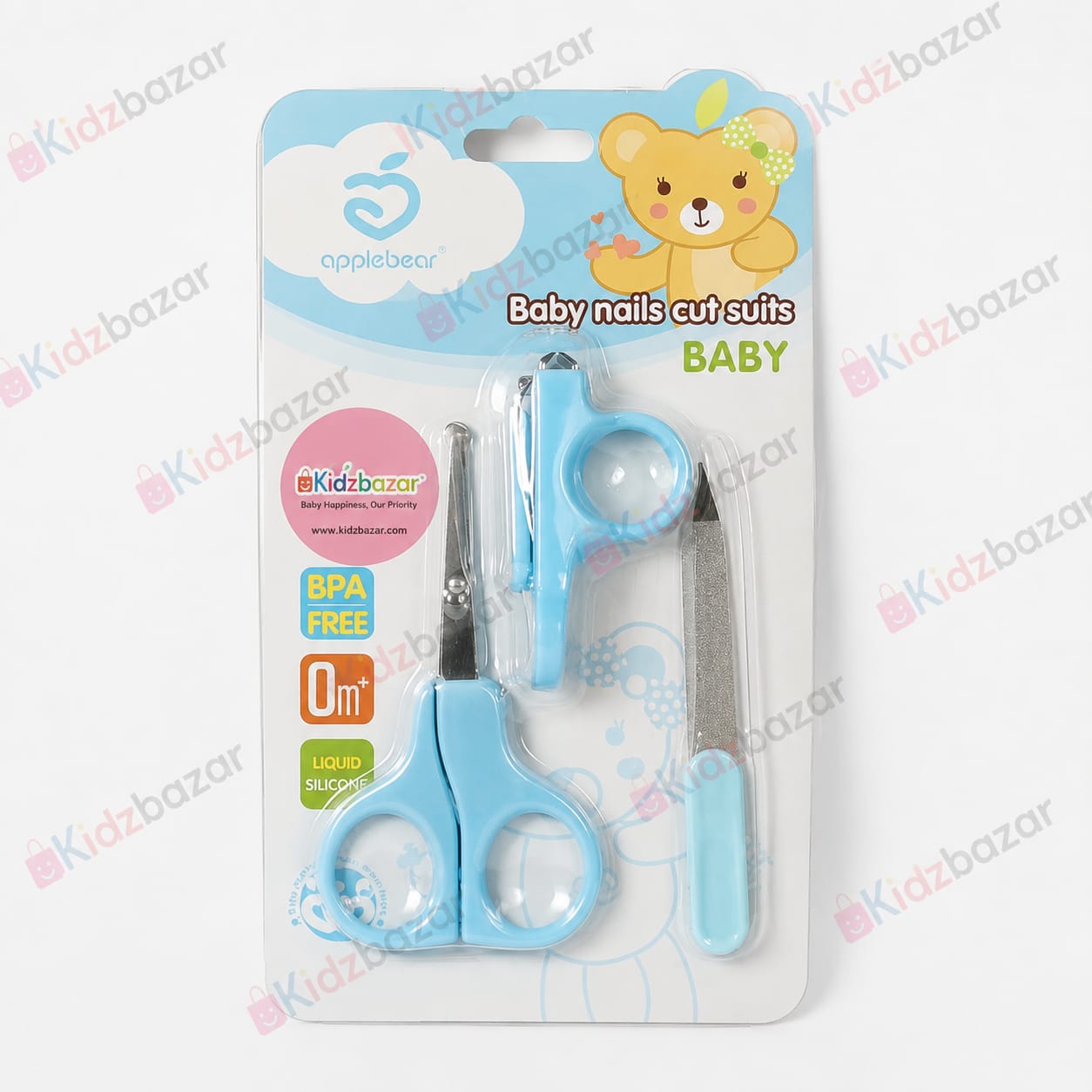 Blue Baby Manicure Nail Cutter Set - Image 1